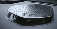 Speaker grille for automotive door panel, A Pillar, Center Console