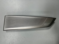 Custom woofer speaker grille via chemical etching process