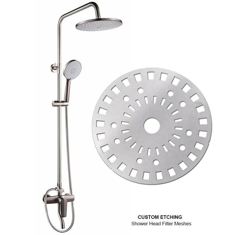 Shower Head Filter Meshes