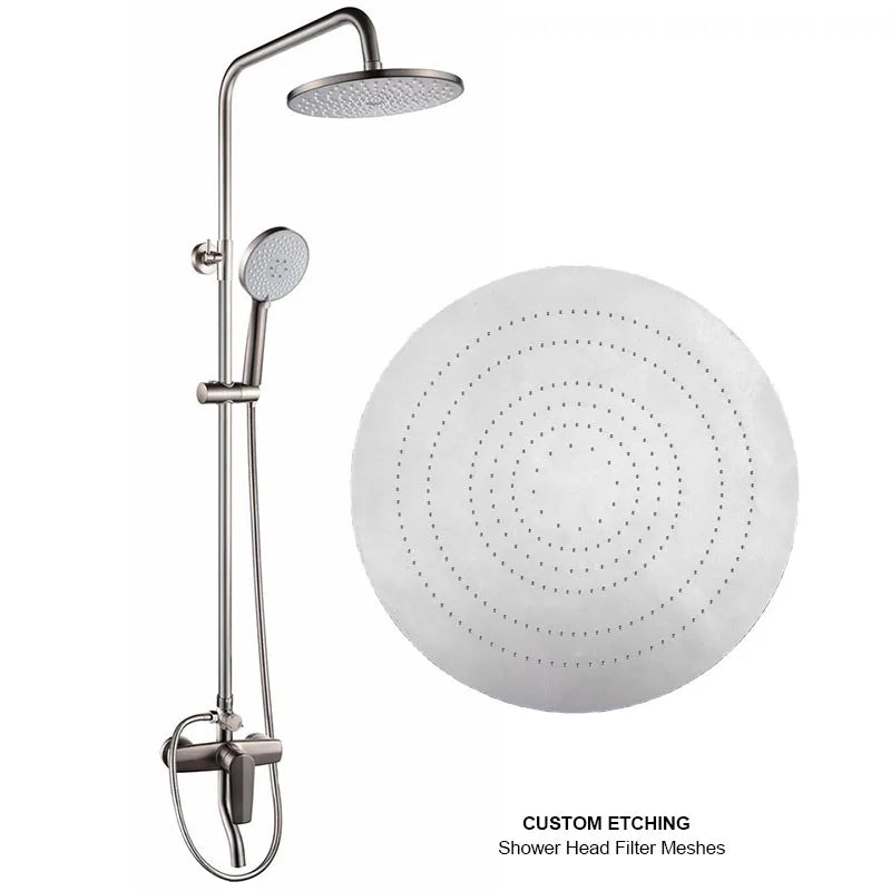 Shower Head Filter Meshes