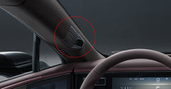 Speaker grille for automotive door panel, A Pillar, Center Console