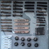 Custom nameplates for automobile