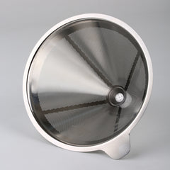 Pour Over Coffee Filter, Coffee Dripper, Paperless Mess Stainless Steel Coffee Filter