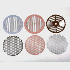 Metal etching hair dryer stainless steel gauze filter mesh protecting net