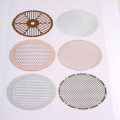Metal etching hair dryer stainless steel gauze filter mesh protecting net