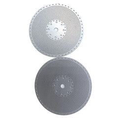 Custom precision chemical etching stainless steel thin plate laser drilling round component