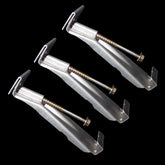 Dachrinnenaufhänger, 12,7 cm große Dachrinnenclips mit zusätzlichem 15,2 cm Bohrer – versteckte Halterungsclips mit vormontierter Schraube – Befestigung durchhängender Regenrinnen