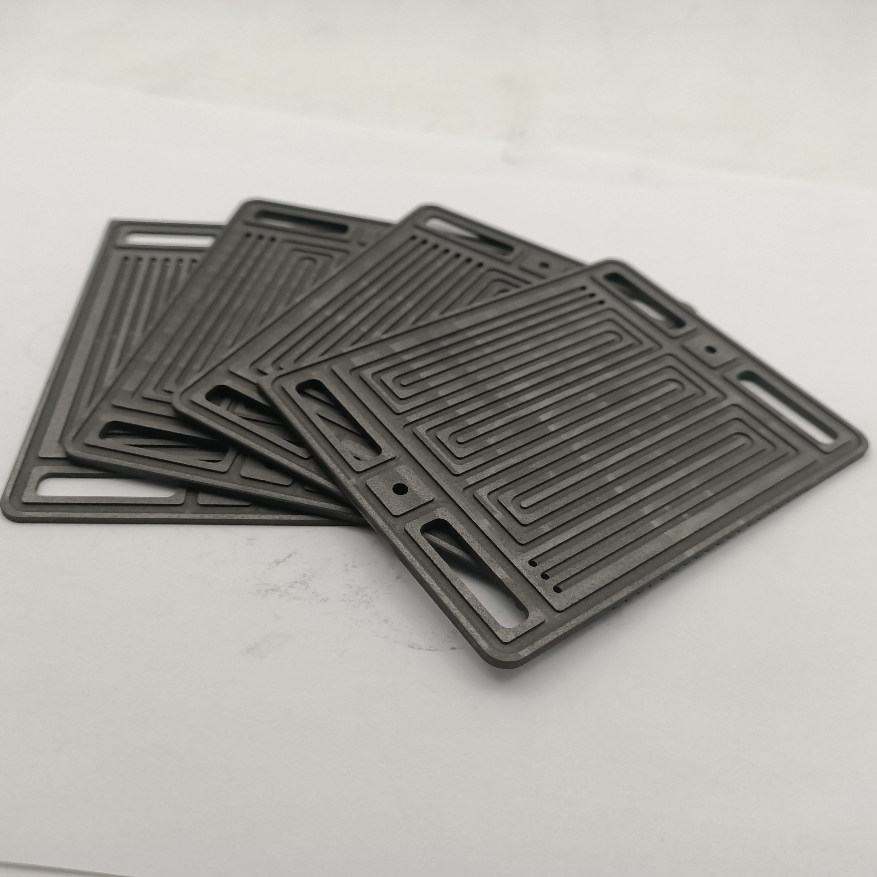 Brennstoffzellen-Graphit-Bipolarplatte Anodenplattenelektrode aus hochreinem Graphit 